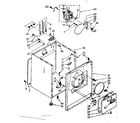Kenmore 11086515120 cabinet parts diagram