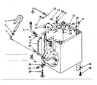 Kenmore 11082406830 cabinet parts diagram