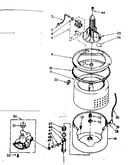 Tub and basket parts