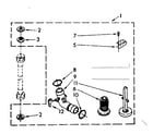 Kenmore 11082406830 gearcase parts diagram