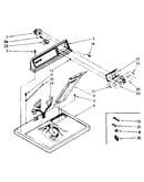 Top and console assembly