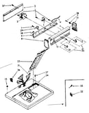 Top and console parts