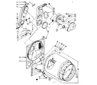 Kenmore 11087573120 bulkhead parts diagram