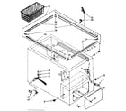 Kenmore 1988151585 cabinet parts diagram