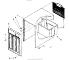 Kenmore 106850303 cabinet parts diagram