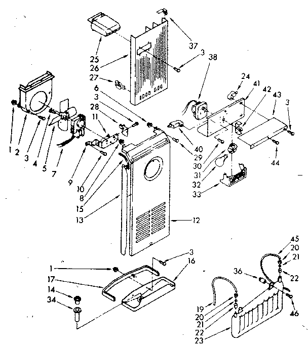 Air flow parts