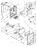 Dispenser front parts