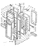 Refrigerator door parts
