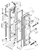 Freezer door parts