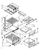 Refrigerator interior parts