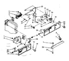 Kenmore 1068532820 air flow and control parts diagram