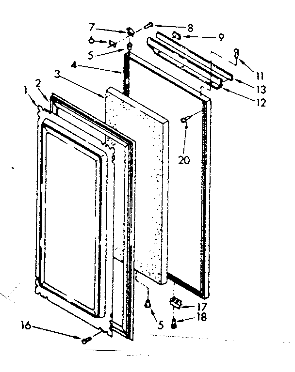 SERVA-DOOR PARTS