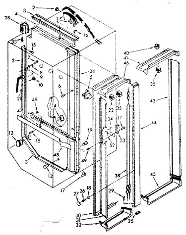 Breaker trim and liner parts
