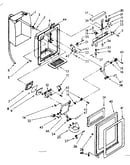 Dispenser front parts