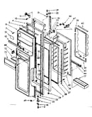 Refrigerator door parts