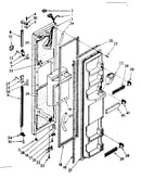 Freezer door parts