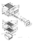 Freezer interior parts