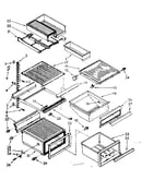 Refrigerator interior parts