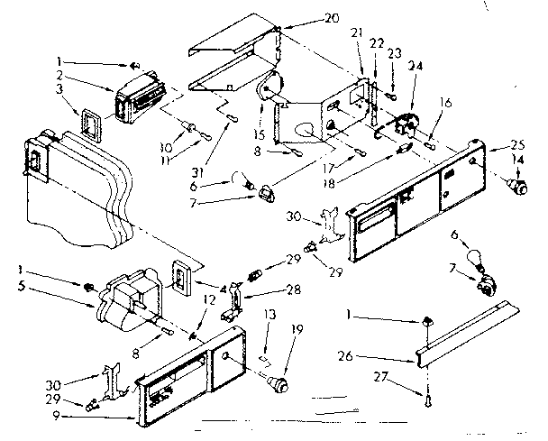 Air flow and control parts