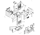 Kenmore 1068532821 air flow parts diagram