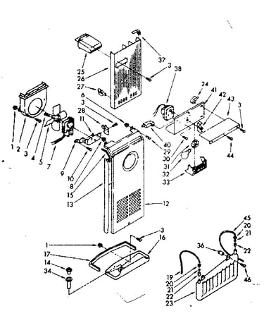 Air flow parts