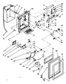 Dispenser front parts