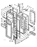 Refrigerator door parts
