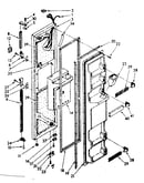 Freezer door parts