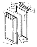 Serva-door parts