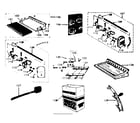 Kenmore 2581065080 optional accessories diagram