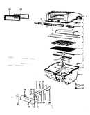 Grill and burner section