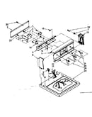 Top and control panel parts