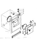 Front panel and door parts
