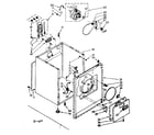 Kenmore 11086535120 cabinet parts diagram