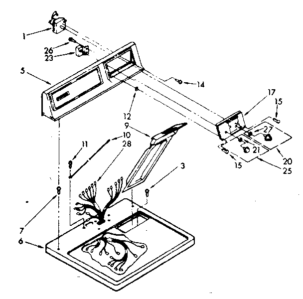Top and console parts