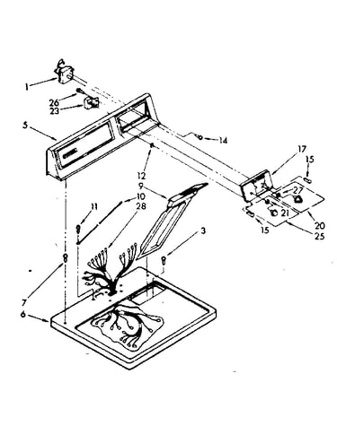 Top and console parts