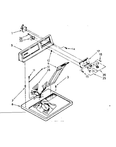 Top and console parts