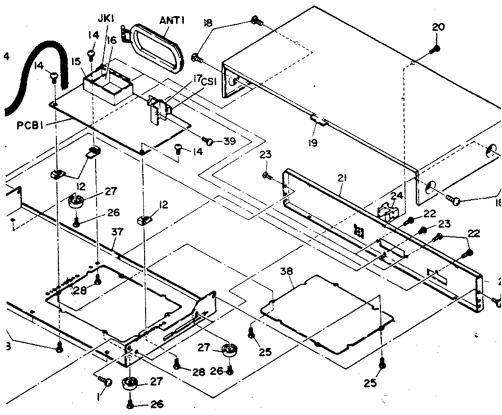 Top lid assembly