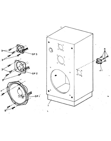 Speaker box assembly