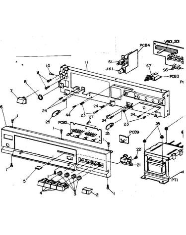 Front chassis assembly