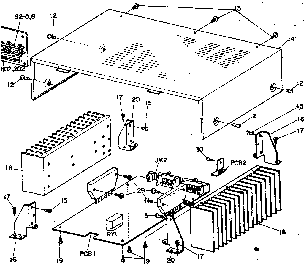 Top cover assembly