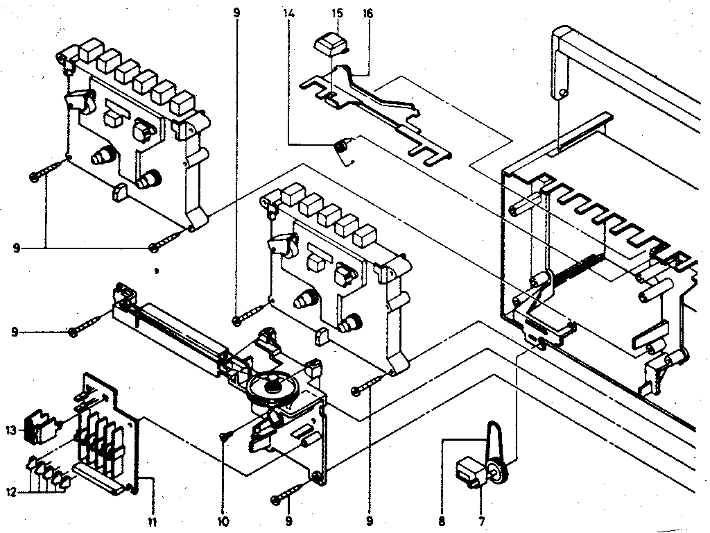 Tape deck mechanism