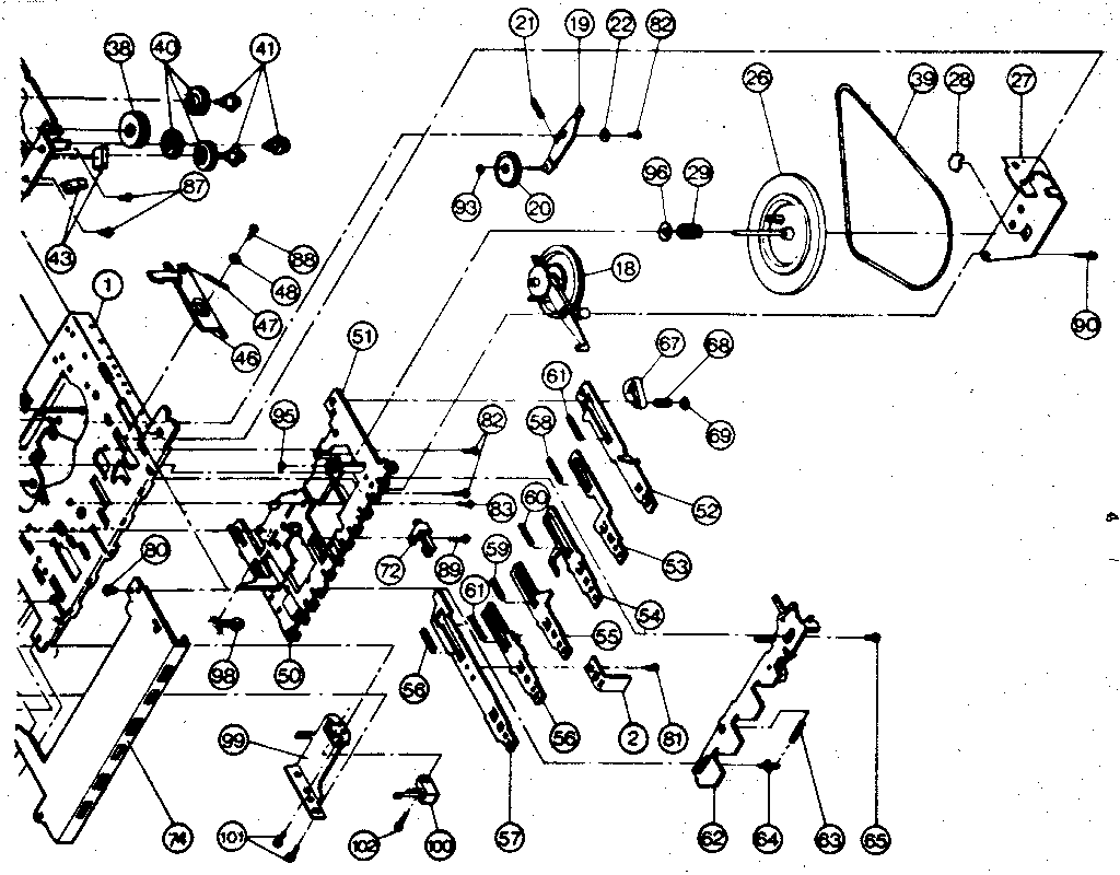 Cassette mechanism
