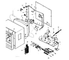 LXI 56442740550 back cabinet assembly diagram