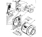 Kenmore 11087406650 bulkhead parts diagram