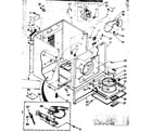 Kenmore 11087515120 cabinet parts diagram