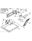 Top and console parts