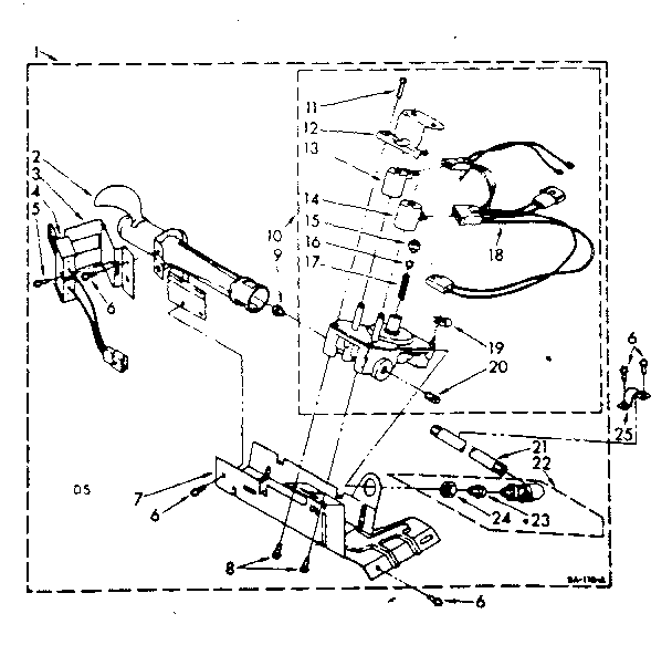 694670 burner assembly