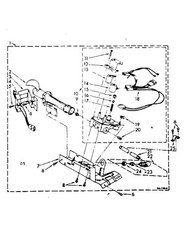 694670 burner assembly