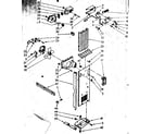 Kenmore 1068559282 air flow and control parts diagram